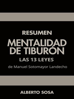 cover image of Resumen De Mentalidad De Tiburón